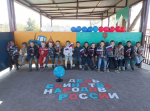 В селе Хамаматюрт Бабаюртовского района состоялся праздничный флешмоб под названием "Дружба народов"